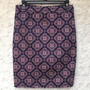 NWOT J. Crew Polished Cotton Pencil Skirt Sz 4